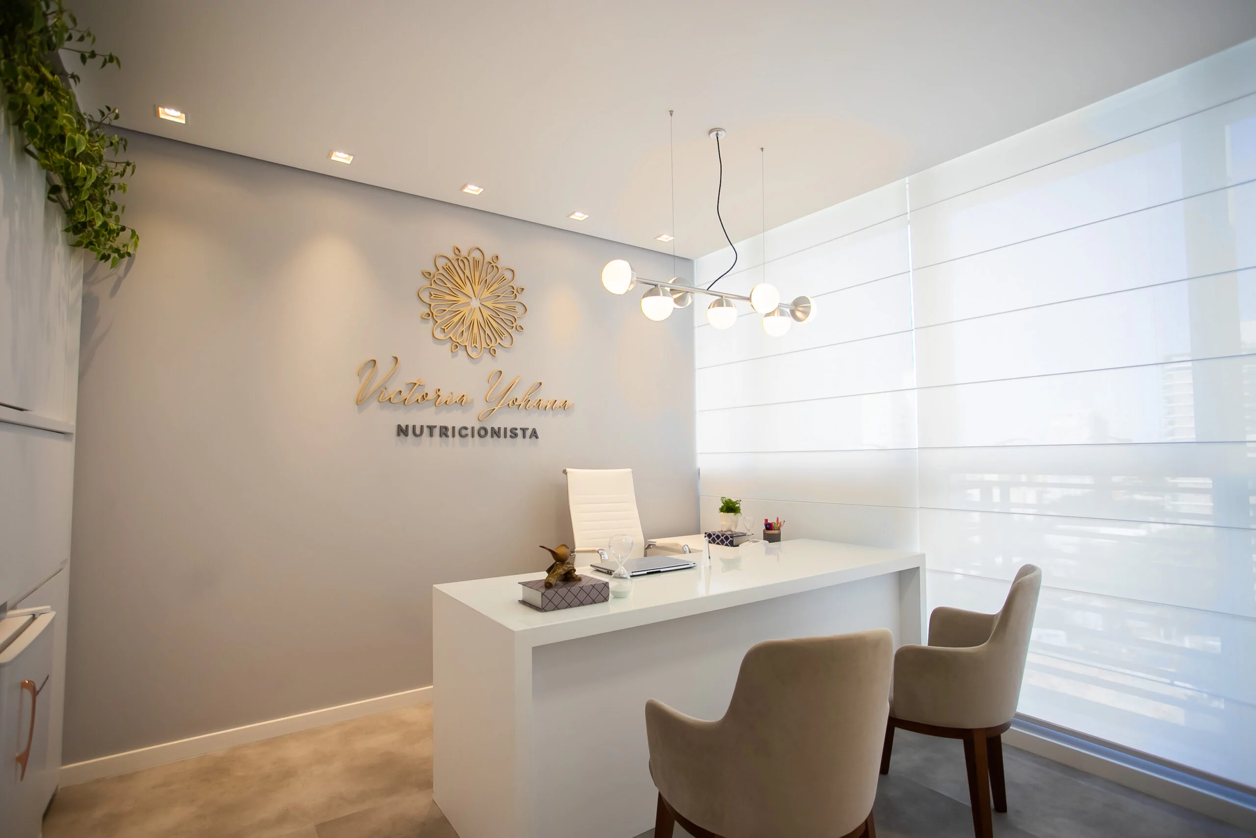 Bem Leve Design de Interiores | COMERCIAIS | Consultório Nutri Victoria Yohana - 004