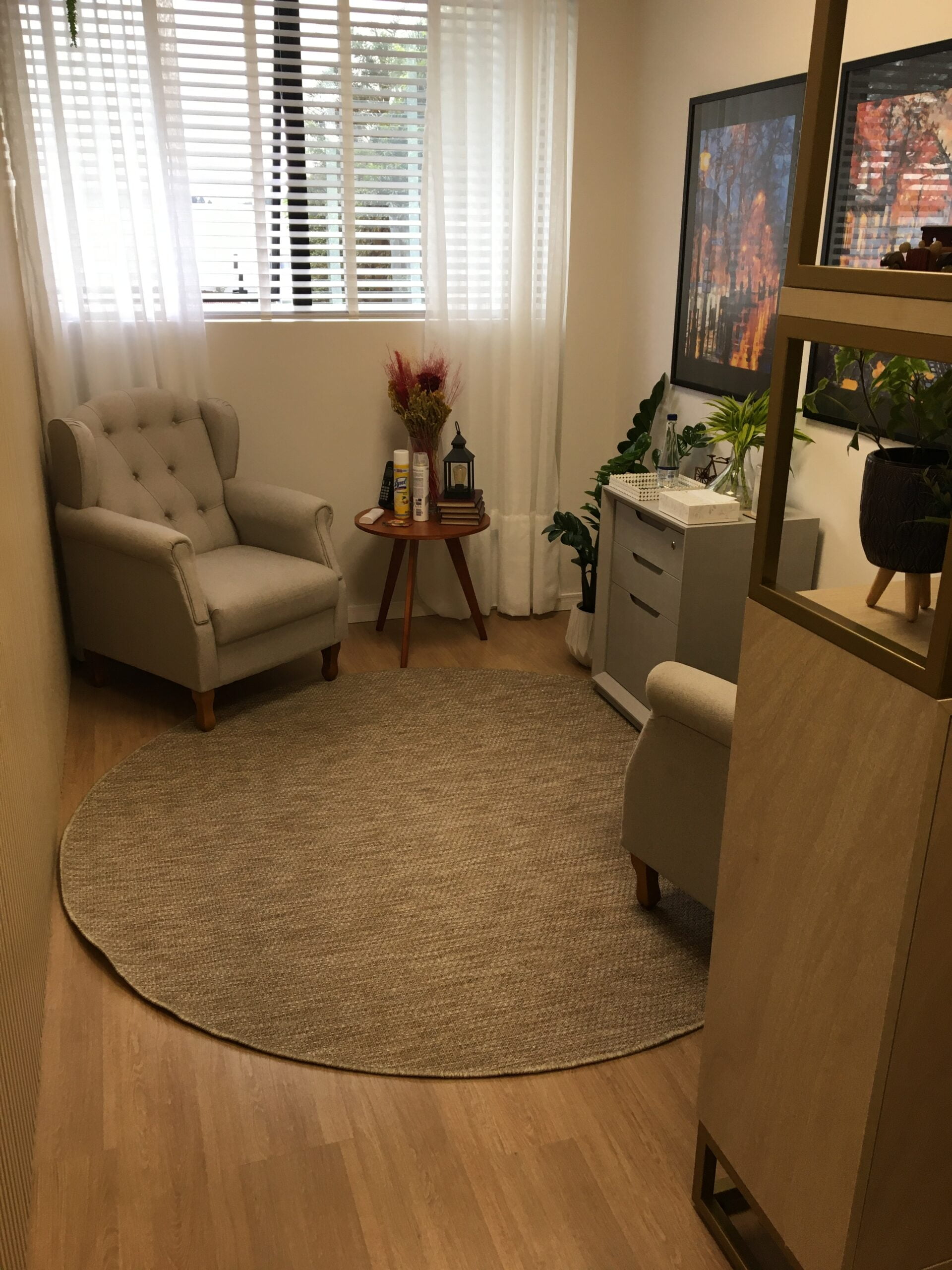 Bem Leve Design de Interiores | COMERCIAIS | Consultório Psico Gabriela Kunz - 026