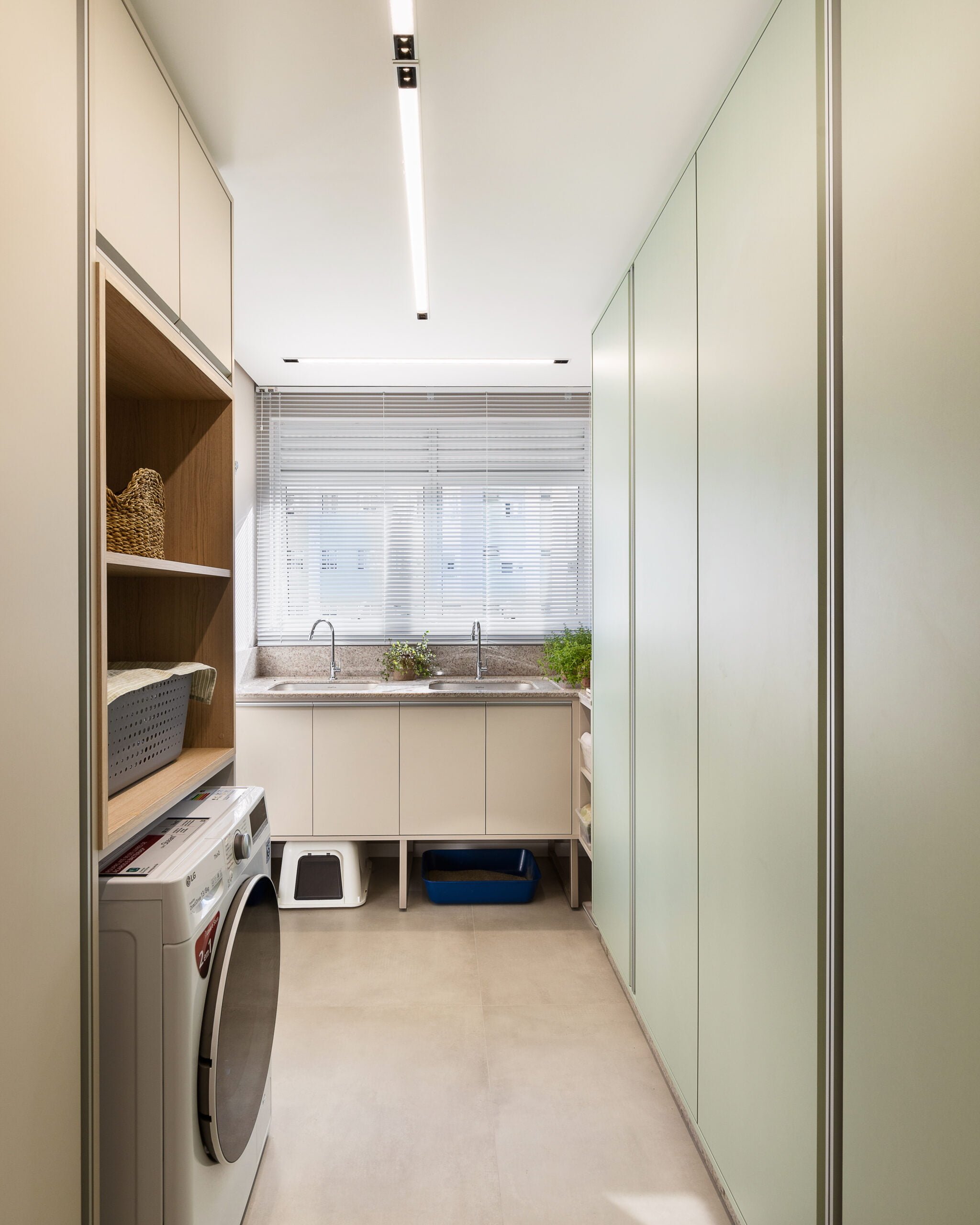 Bem Leve Design de Interiores | Maria Elisa | Lavanderia - 001