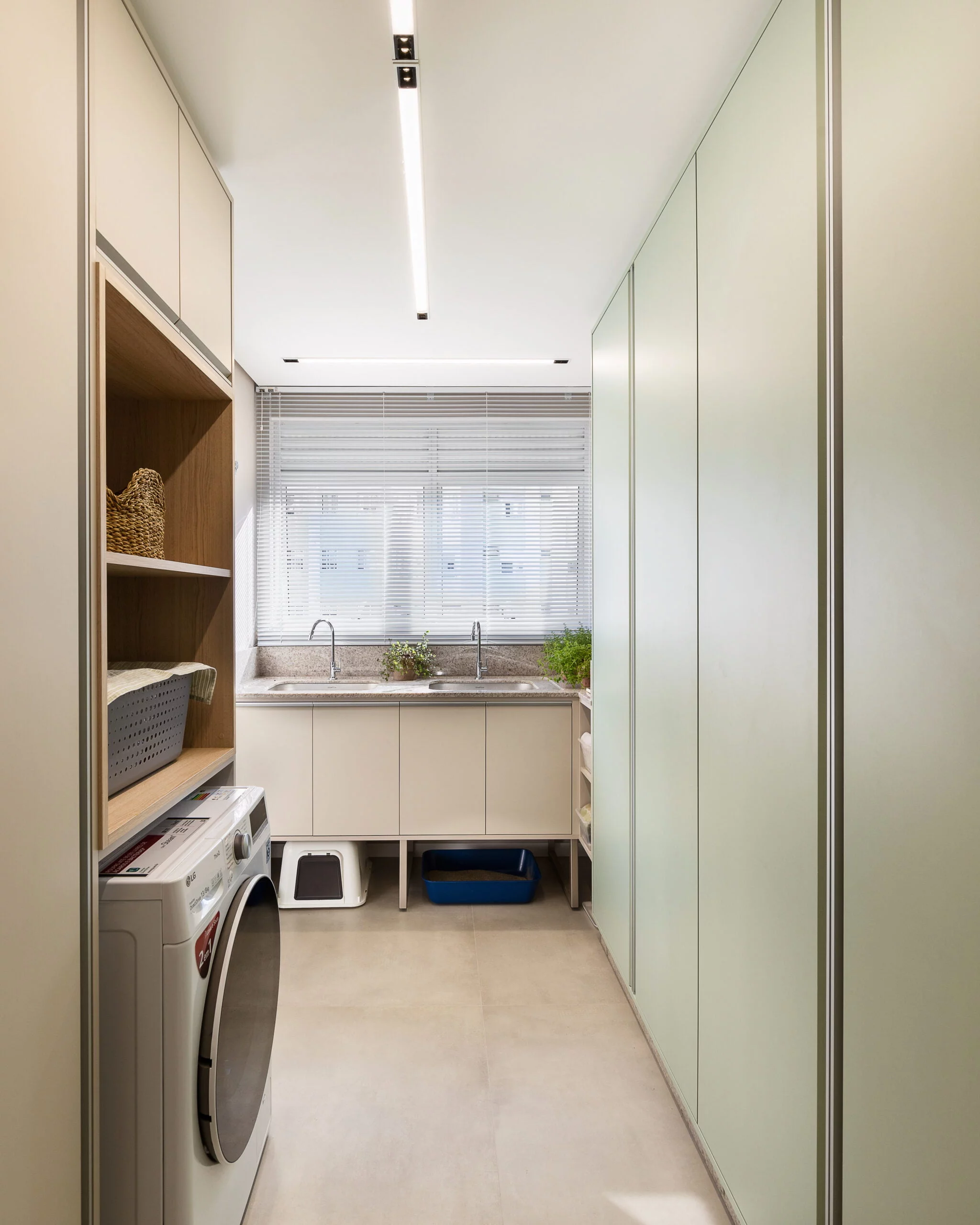 Bem Leve Design de Interiores | Maria Elisa | Lavanderia - 001