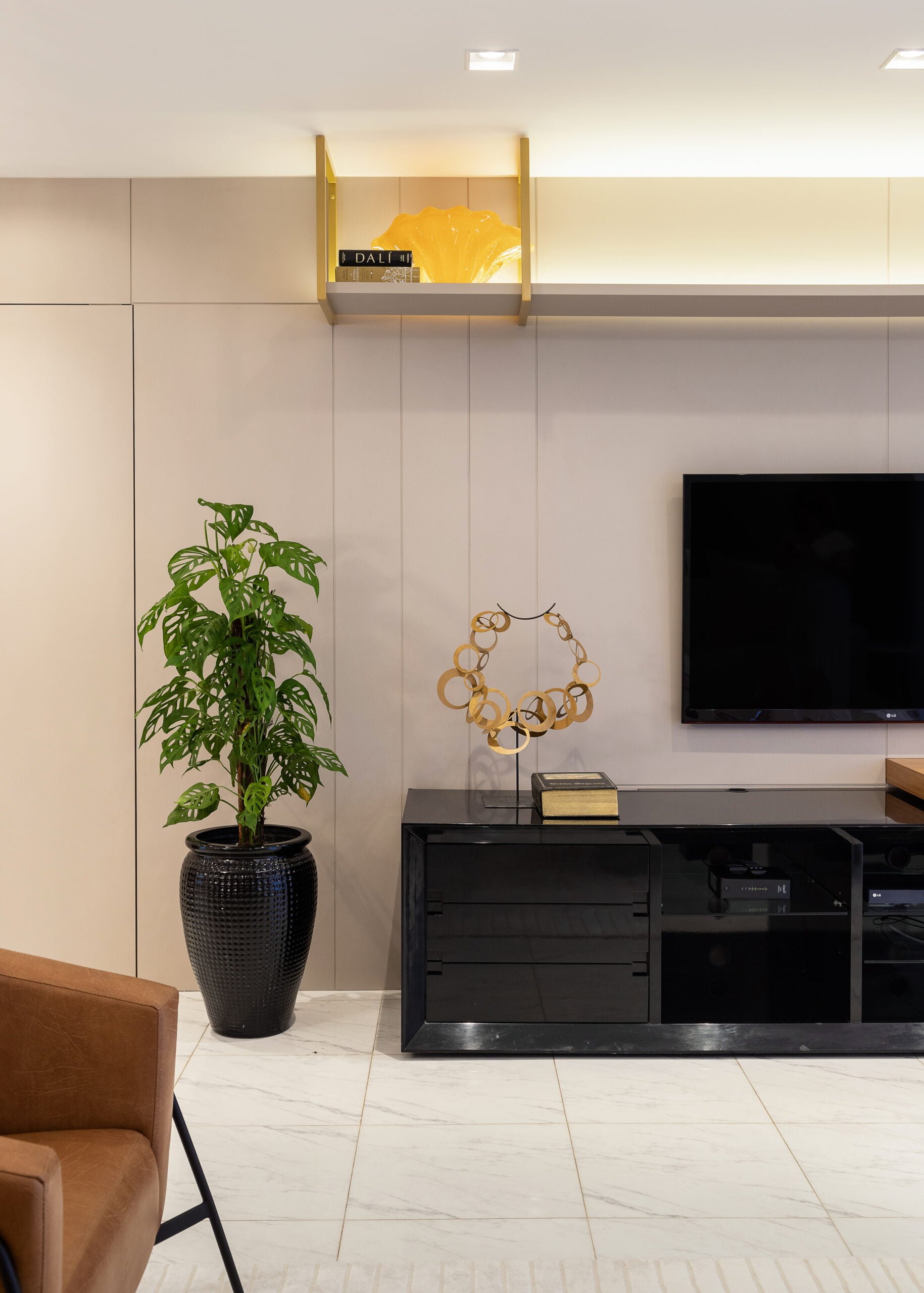 Bem Leve Design de Interiores | Rosa e Marim | Sala Estar e Jantar - 006