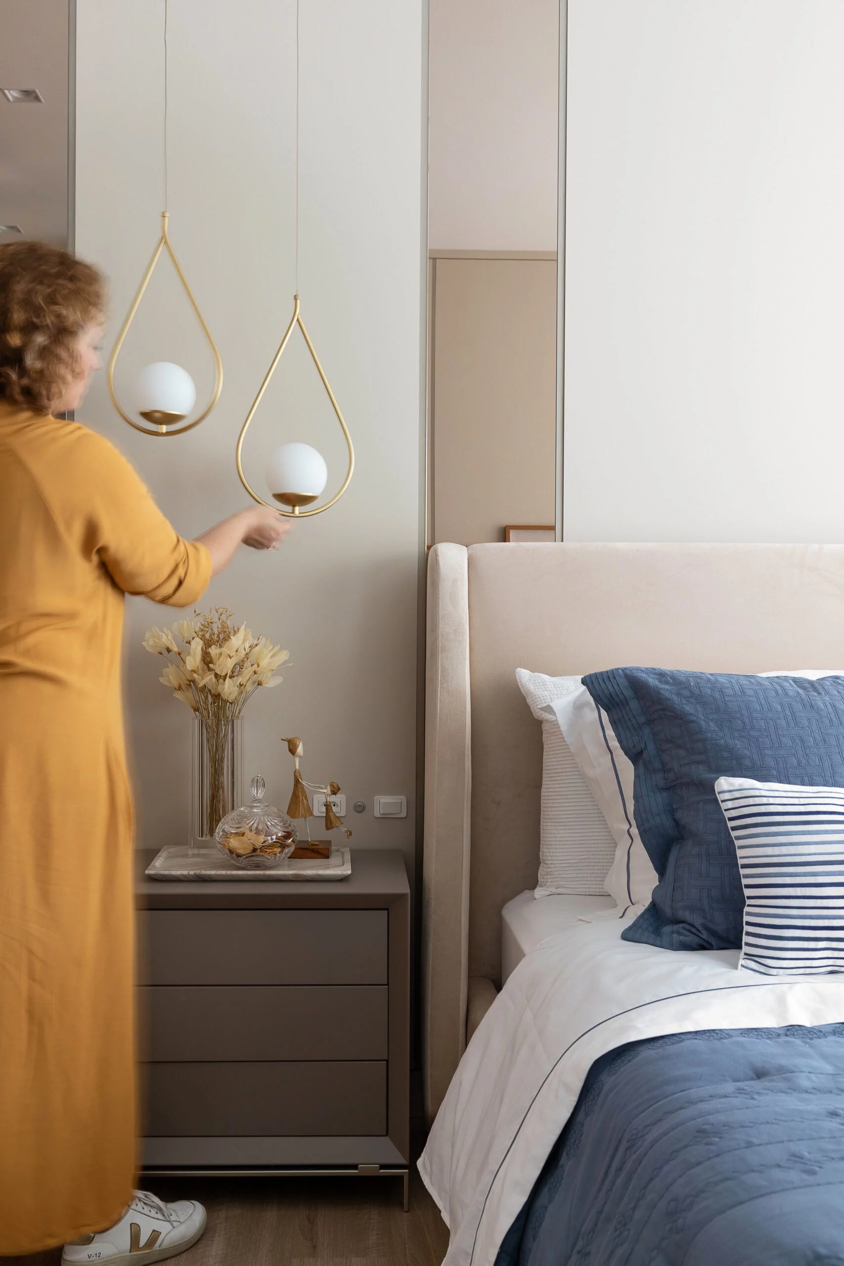 Bem Leve Design de Interiores | Deise e James | Quarto Casal - 009