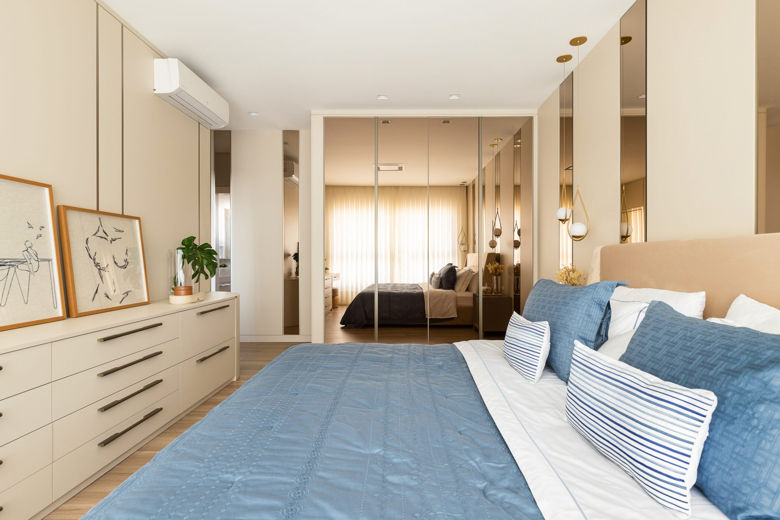 Bem Leve Design de Interiores | Deise e James | Quarto Casal - 011