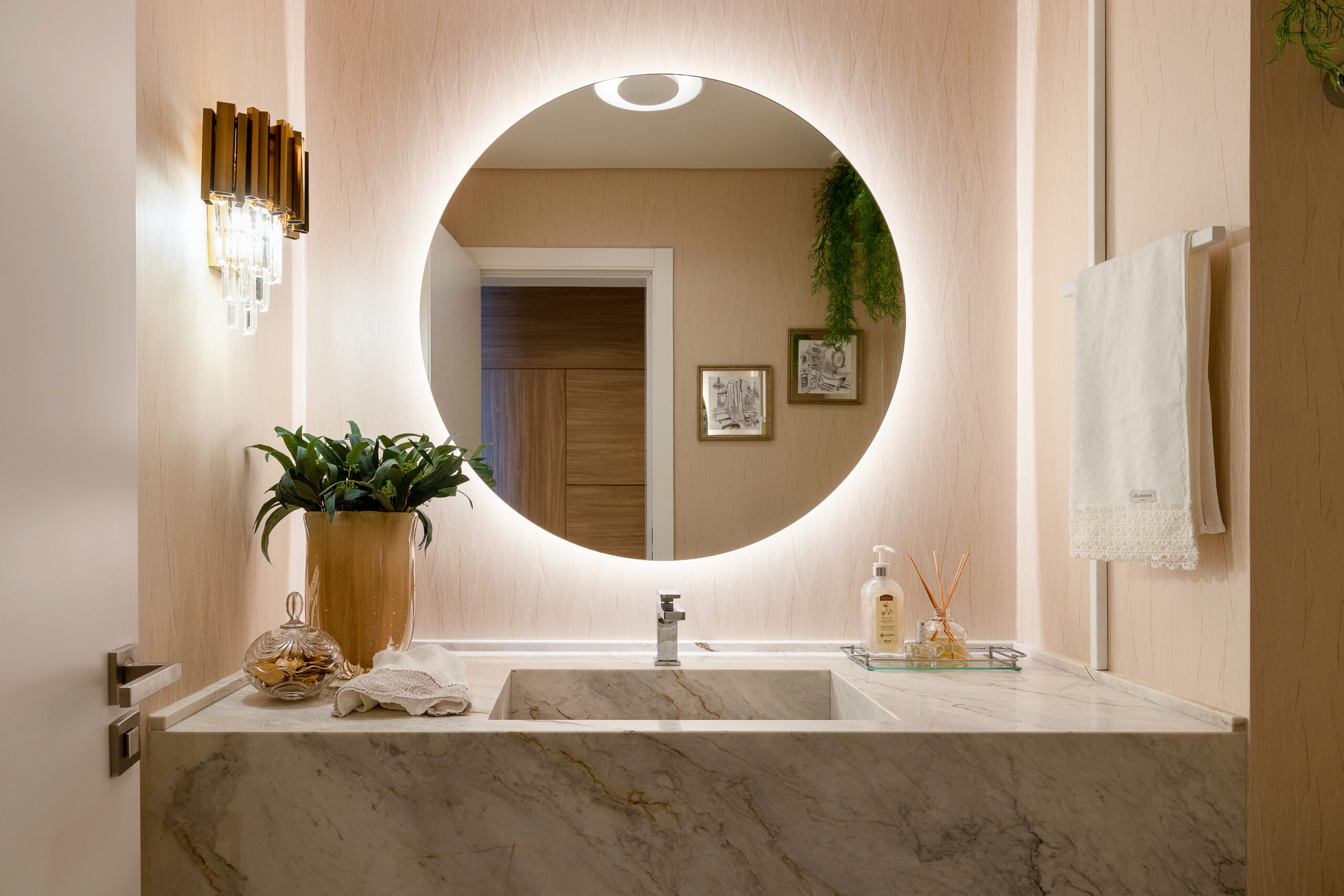 Bem Leve Design de Interiores | Deise e James | Lavabo - 003