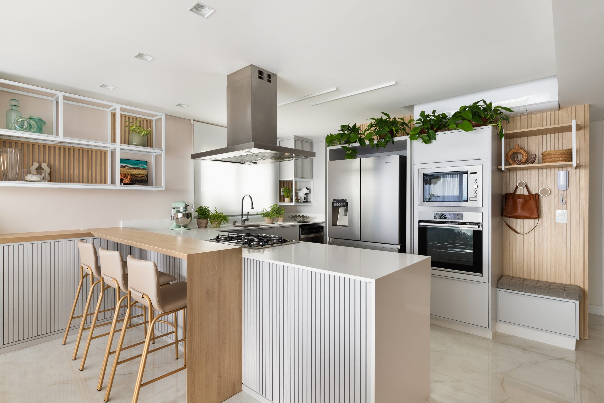 Bem Leve Design de Interiores | Marina e Caio | Sala Estar e Jantar - 011