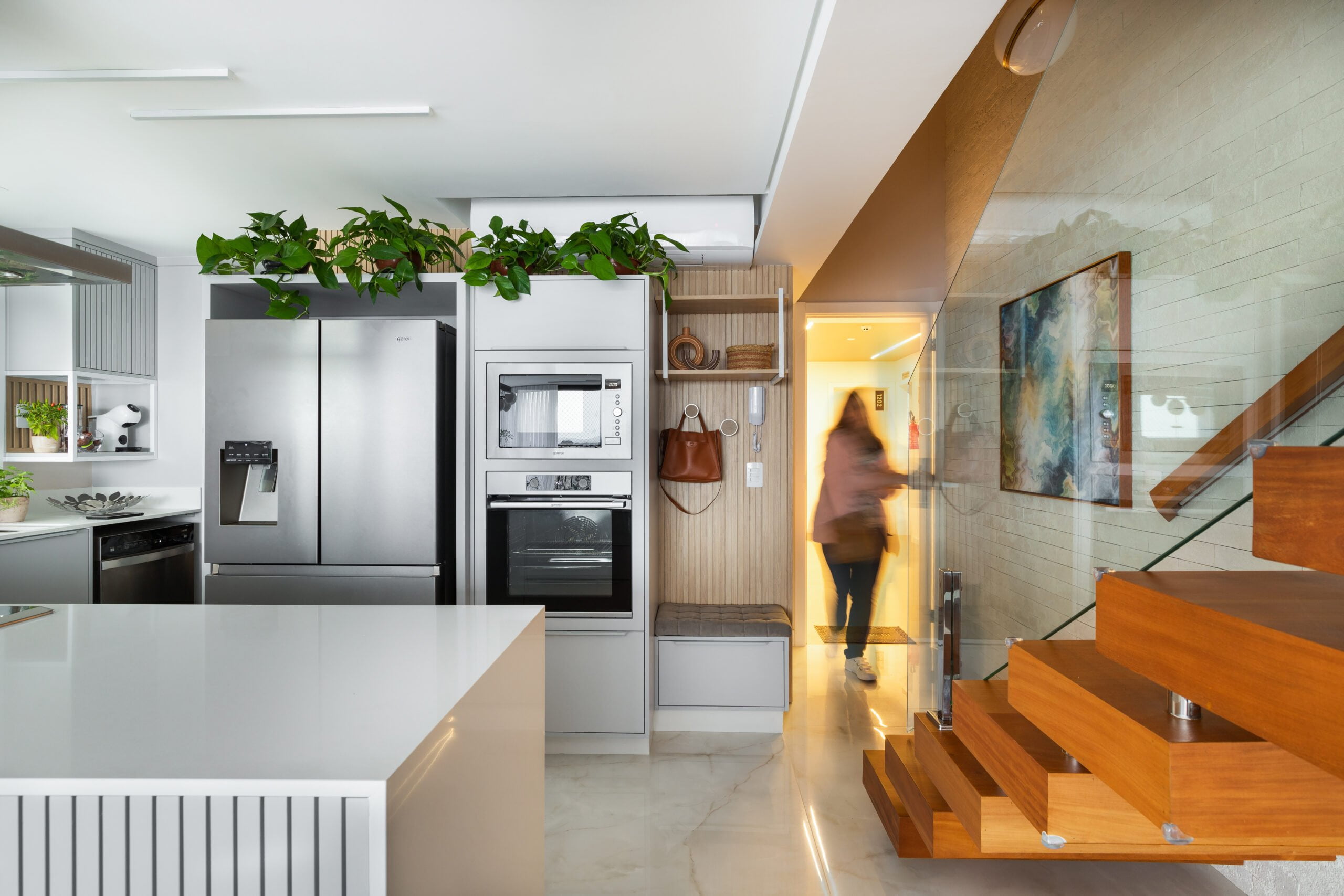 Bem Leve Design de Interiores | Marina e Caio | Sala Estar e Jantar - 012