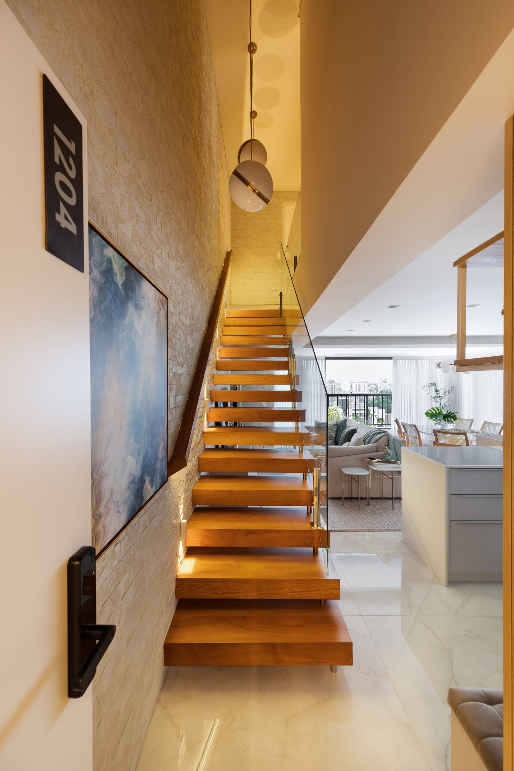 Bem Leve Design de Interiores | Marina e Caio | Sala Estar e Jantar - 015