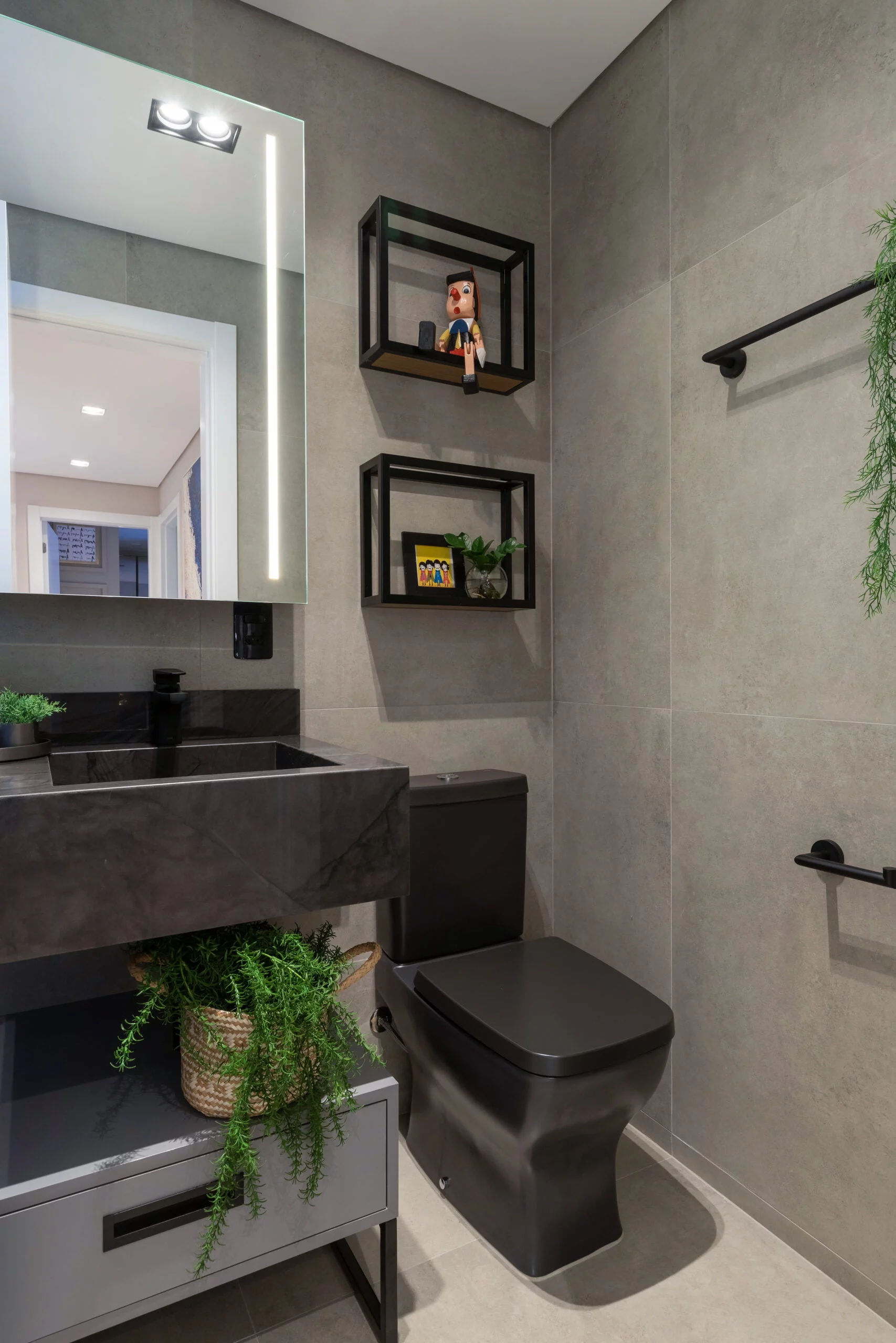 Bem Leve Design de Interiores | Marina e Caio | Banheiros - 002