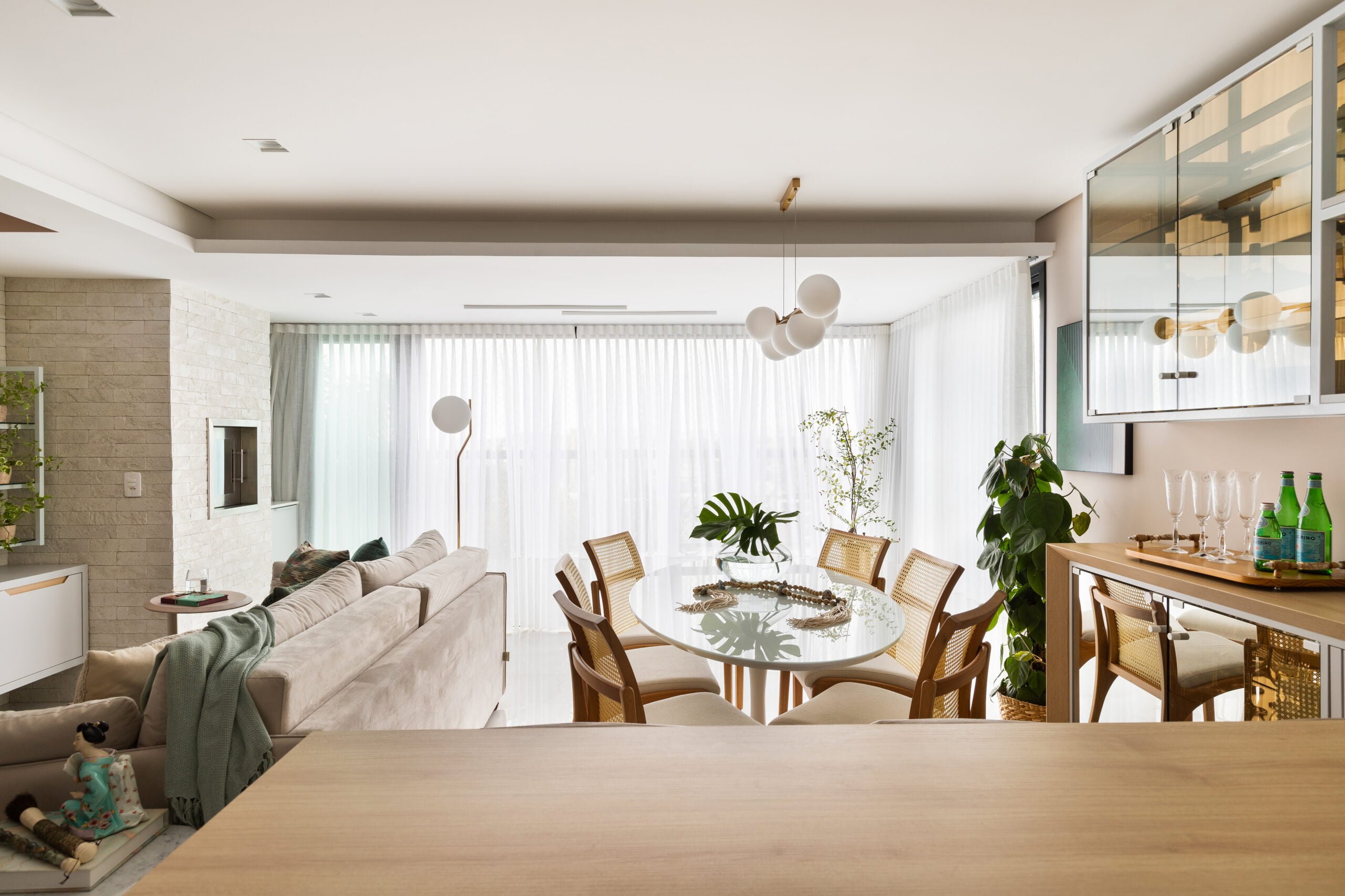 Bem Leve Design de Interiores | Marina e Caio | Sala Estar e Jantar - 004