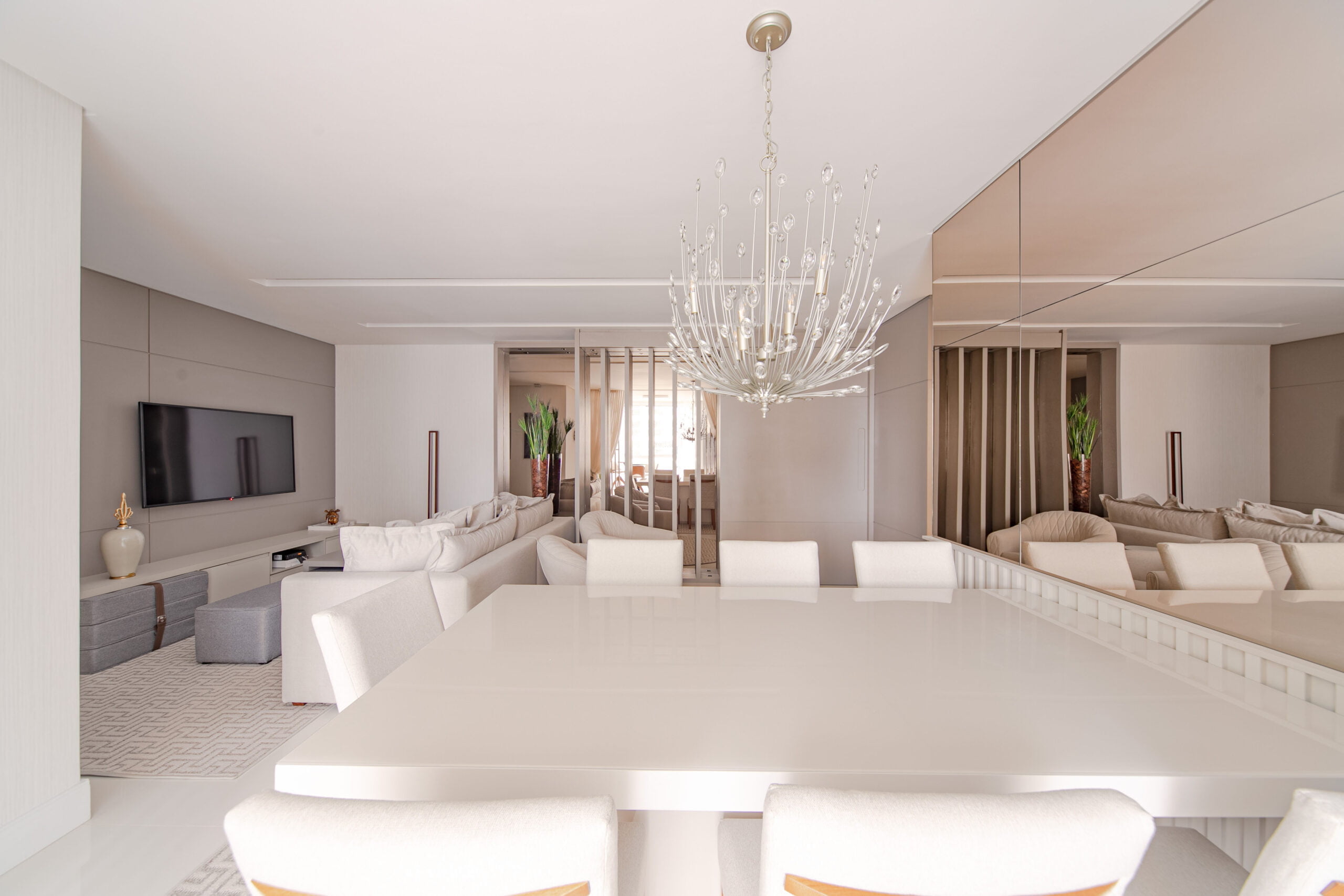 Bem Leve Design de Interiores | Emanuele e Jhony | Sala Estar e Jantar - 001