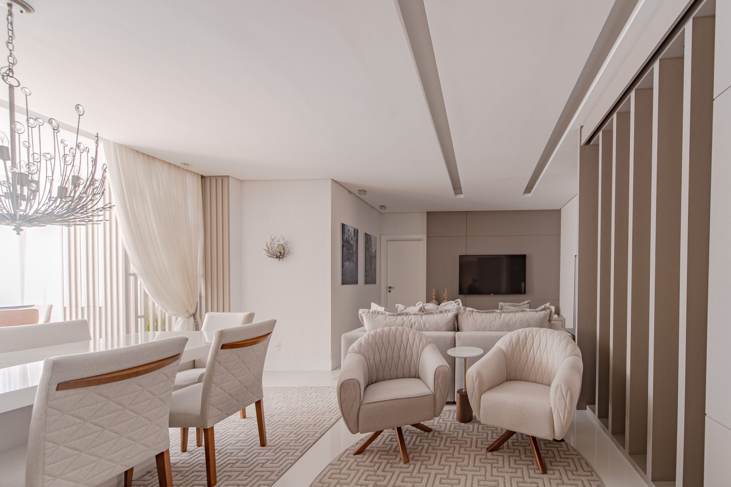 Bem Leve Design de Interiores | Emanuele e Jhony | Sala Estar e Jantar - 007