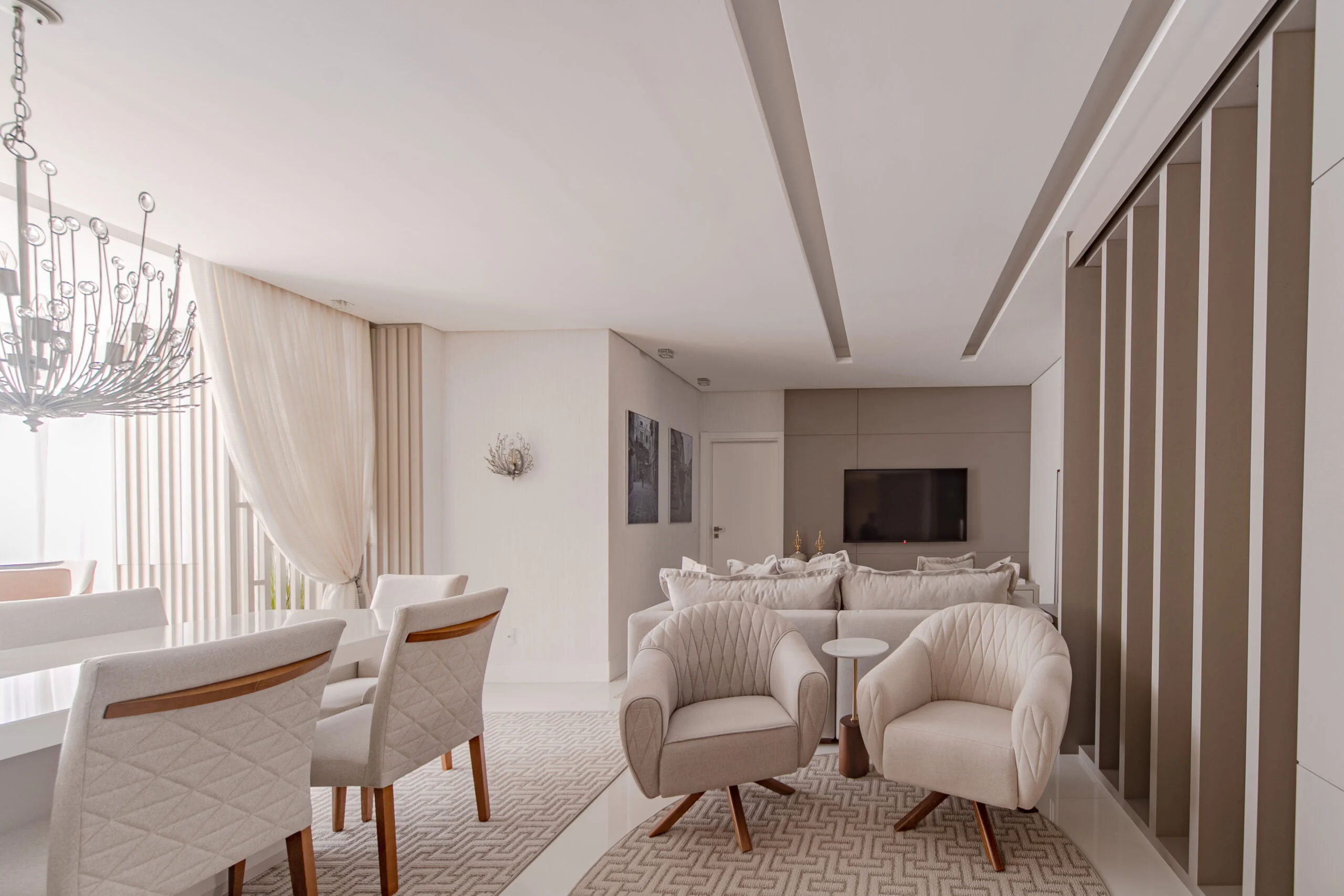 Bem Leve Design de Interiores | Emanuele e Jhony | Sala Estar e Jantar - 007